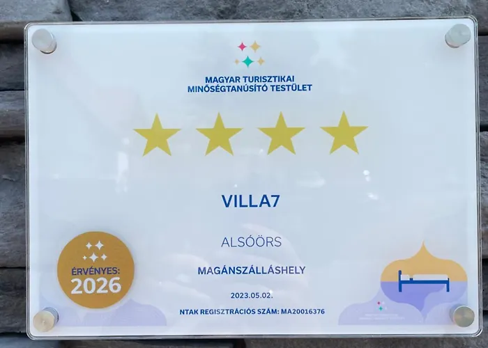 Vendégház Villa7 Balaton Alsóörs